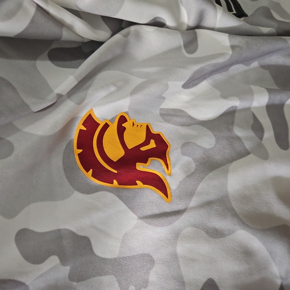 Colosseum lightweight Arctic Camo USC TROJANS OHT Hoodie. NWT. 2XL - Picture 2 of 8